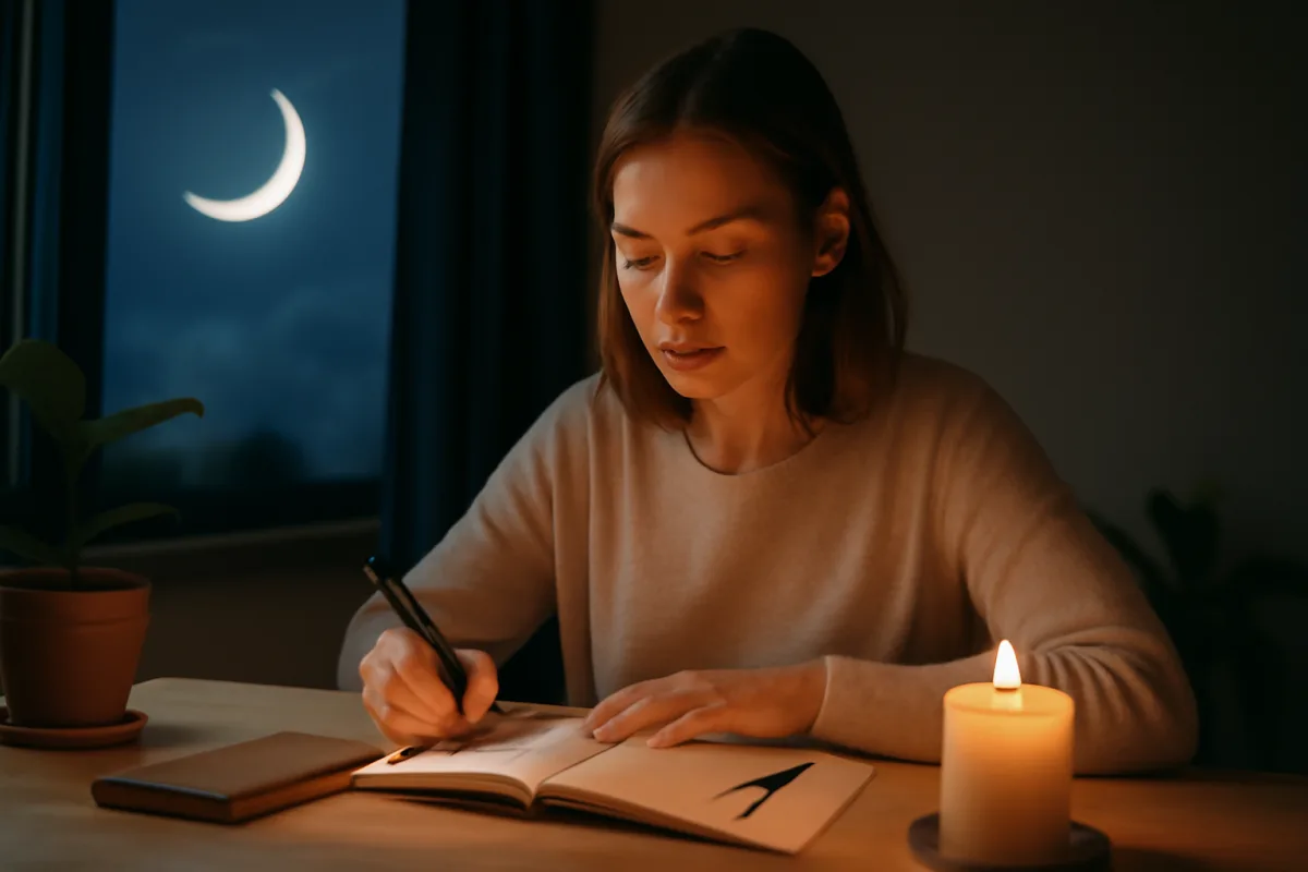 Luna nuova e nuovi inizi: tecniche semplici per impostare obiettivi efficaci