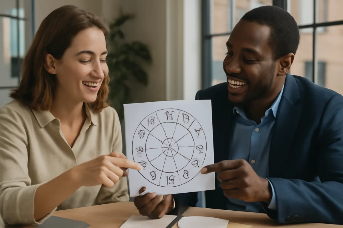 Compatibilità astrologica tra colleghi: come migliorare il lavoro di squadra facilmente
